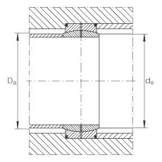 關節軸承 GE1000-DO, 根據 DIN ISO 12 240-1 標準，需維護